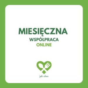 1-miesięczna współpraca dietetyczna online - indywidualna dieta i opieka dietetyka